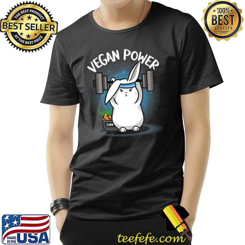 Bunny Lover Vegan Pover GYM Fitness Bunny Premium T-Shirt Unisex Bunny Lover Vegan Pover GYM Fitness Bunny Premium T-Shirt Unisex