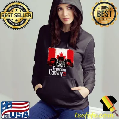 Canada Freedom Convoy 2022 Flagge der kanadischen T-Shirt