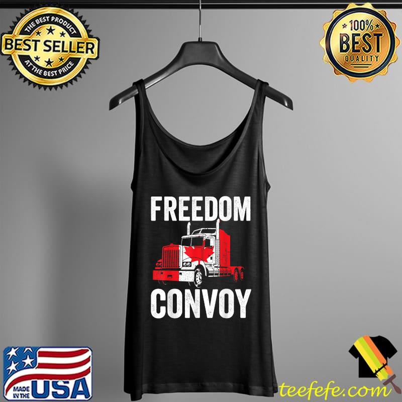Canada Freedom Convoy 2022 fringe minority T-Shirt Tank Top Canada Freedom Convoy 2022 fringe minority T-Shirt Tank Top