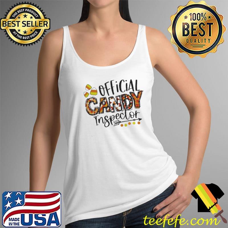 Candy inspector candy corn hallloween costume Tank Top Candy inspector candy corn hallloween costume Tank Top