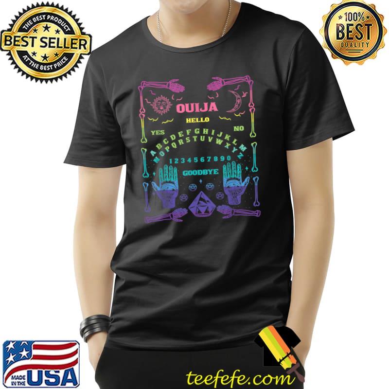Colorful Ouija Board T-Shirt Unisex Colorful Ouija Board T-Shirt Unisex