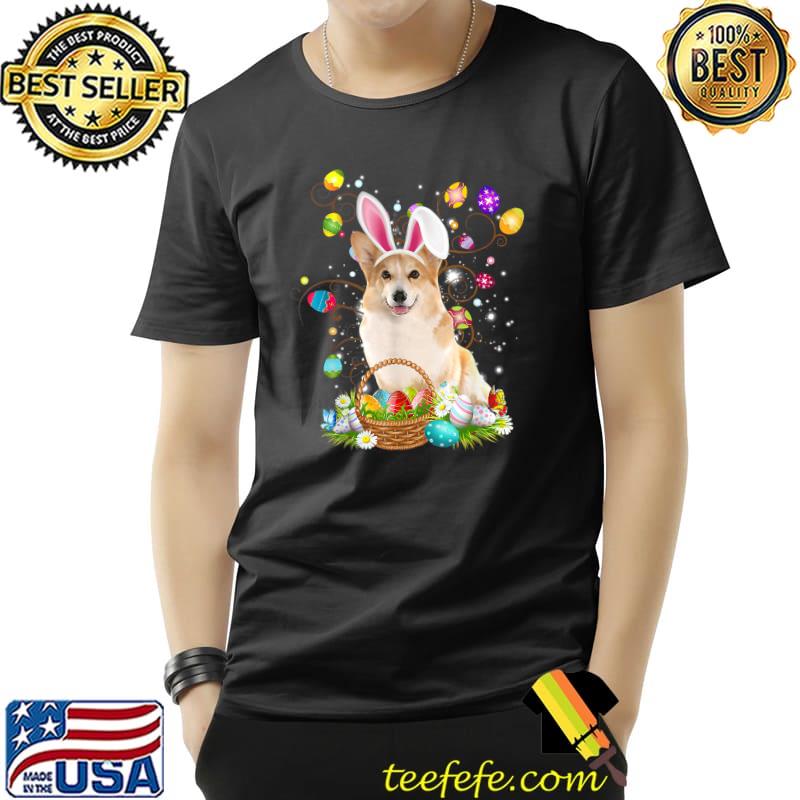 Cute Corgi Egg Shirt Easter Day Dog Dad Dog Mom T-Shirt Unisex Cute Corgi Egg Shirt Easter Day Dog Dad Dog Mom T-Shirt Unisex