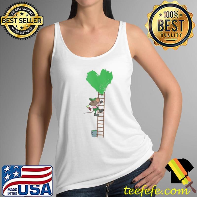 Cute St Patricks Day, Mouse T-Shirt Tank Top Cute St Patricks Day, Mouse T-Shirt Tank Top