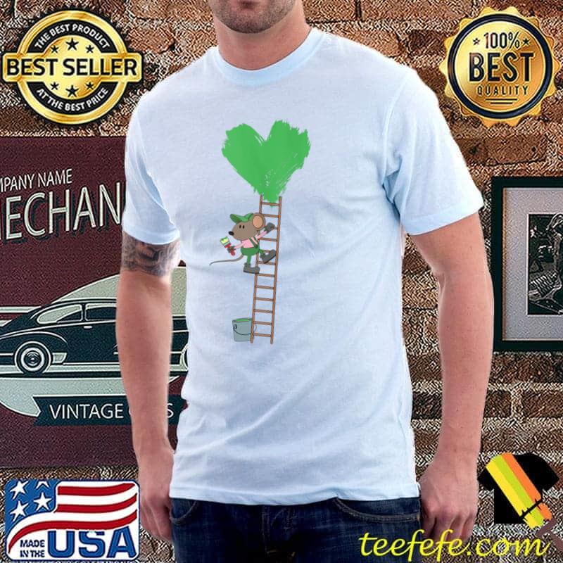 Cute St Patricks Day, Mouse T-Shirt Unisex Cute St Patricks Day, Mouse T-Shirt Unisex