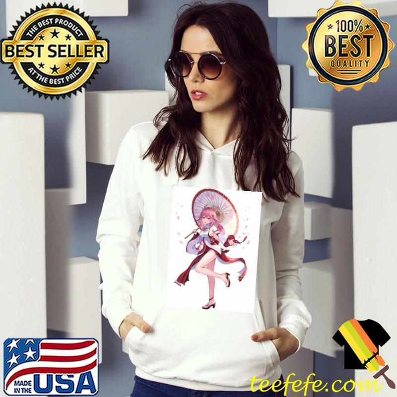 Cute yae miko guujI genshin impact shirt
