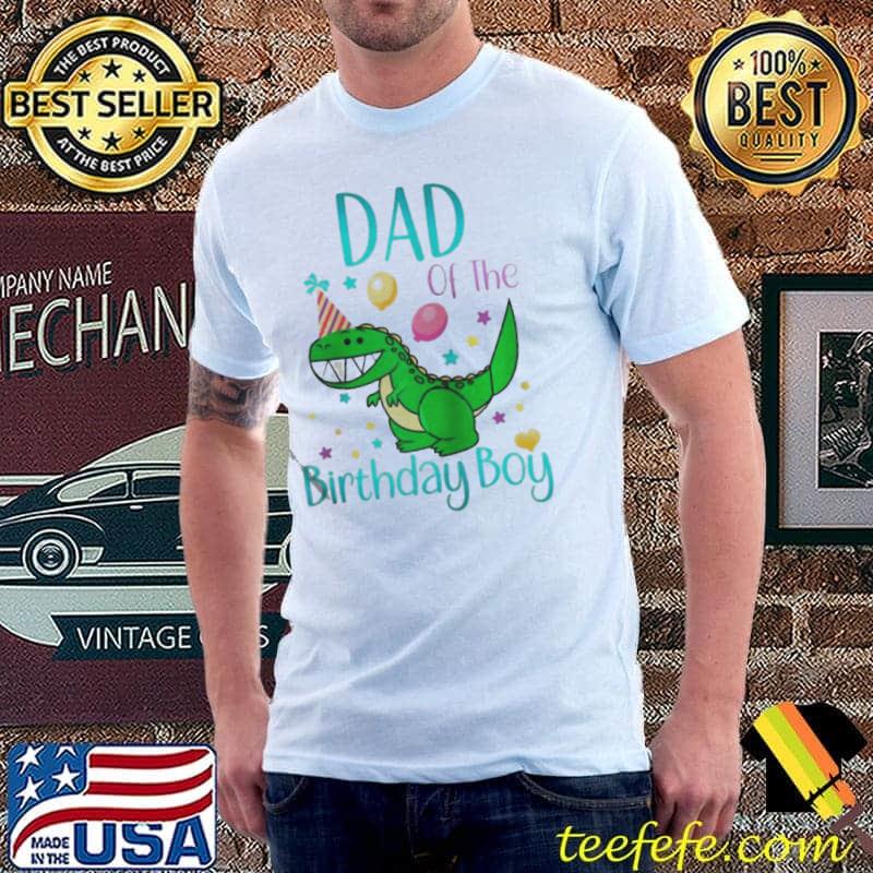 Dad of the birthday boy dinosaurier family matching raglan Unisex Dad of the birthday boy dinosaurier family matching raglan Unisex