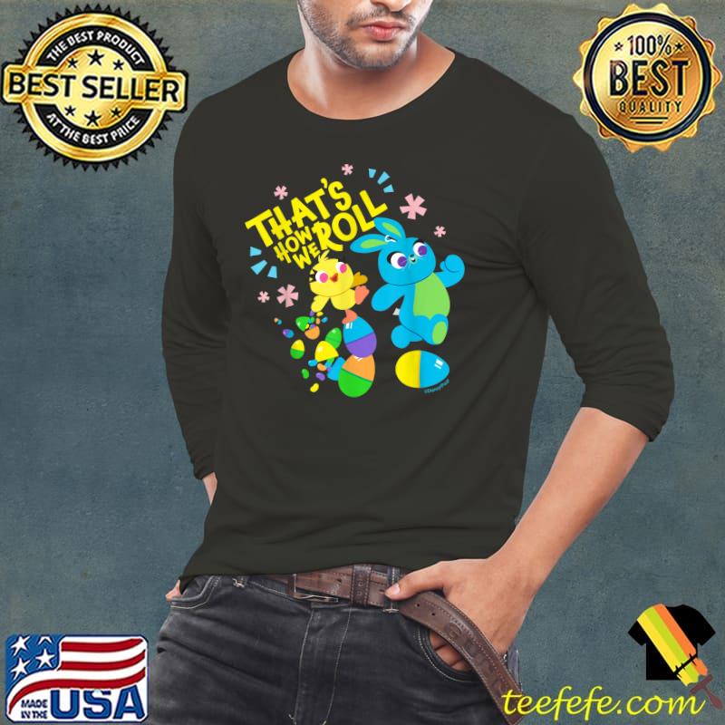 Disney and Pixar’s Toy Story 4 Ducky and Bunny Easter T-Shirt Long Sleeve Tee Disney and Pixar’s Toy Story 4 Ducky and Bunny Easter T-Shirt Long Sleeve Tee