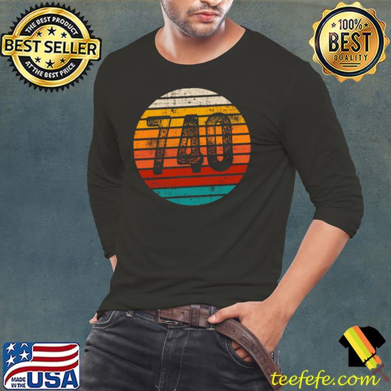 Distressed Vintage Sunset 740 Area Code Pullover Hoodie Long Sleeve Tee Distressed Vintage Sunset 740 Area Code Pullover Hoodie Long Sleeve Tee