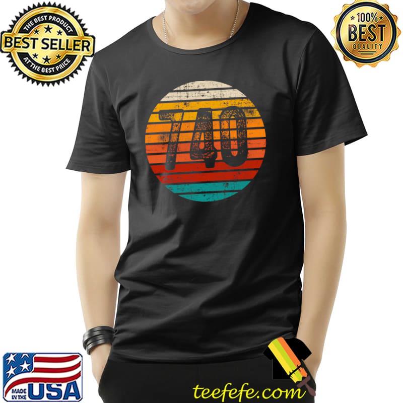 Distressed Vintage Sunset 740 Area Code Pullover Hoodie Unisex Distressed Vintage Sunset 740 Area Code Pullover Hoodie Unisex