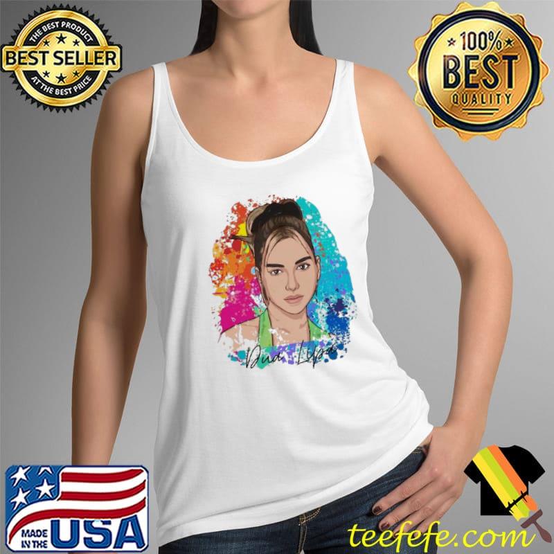 Dua lipa watercolor Tank Top Dua lipa watercolor Tank Top