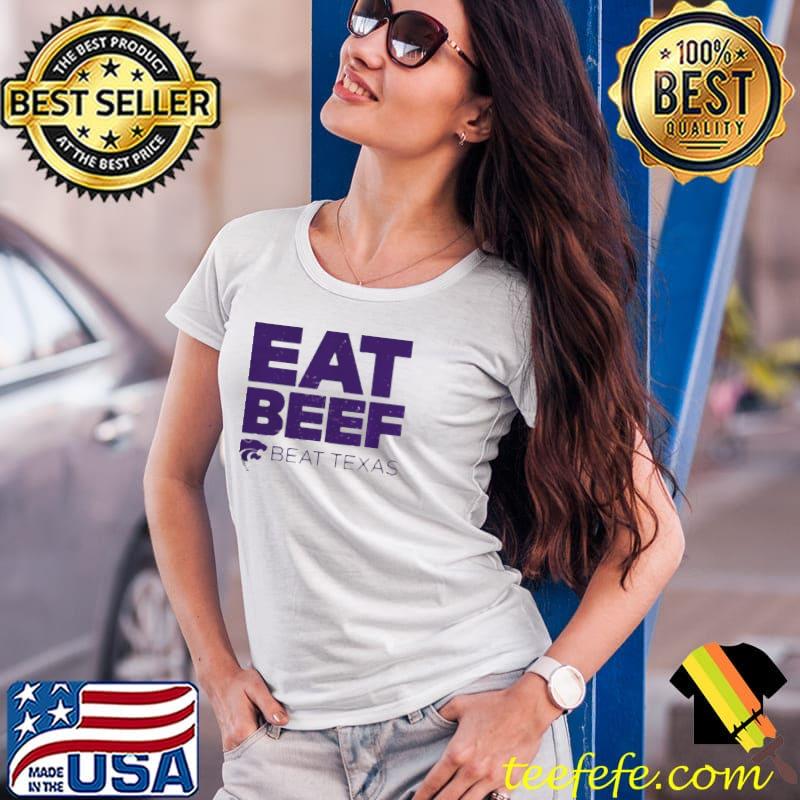 Eat beef beat Texas Ladies Tee Eat beef beat Texas Ladies Tee