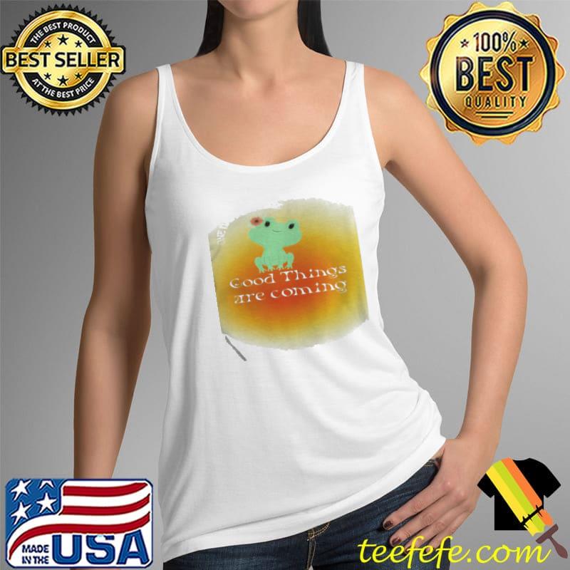 Fairycore aesthetic positive quote goblincore frog Tank Top Fairycore aesthetic positive quote goblincore frog Tank Top