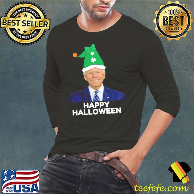 Fjb Biden st patricks day happy halloween Long Sleeve Tee Fjb Biden st patricks day happy halloween Long Sleeve Tee
