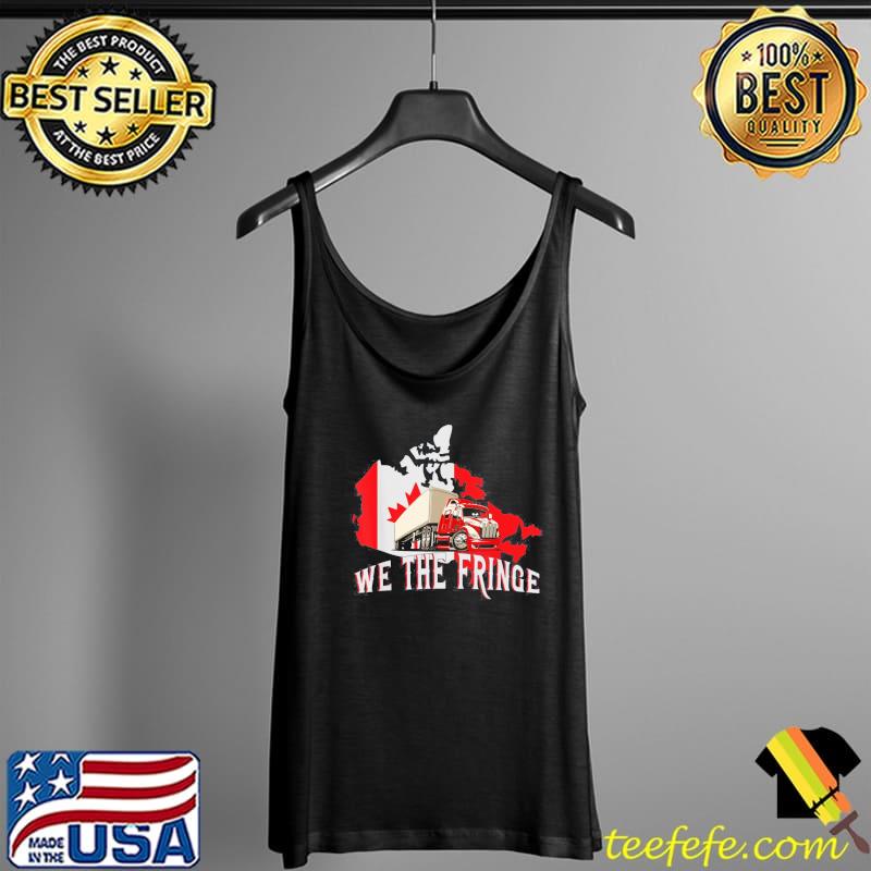 Freedom convoy 2022 canadian trucker us flag maple leaf Tank Top Freedom convoy 2022 canadian trucker us flag maple leaf Tank Top