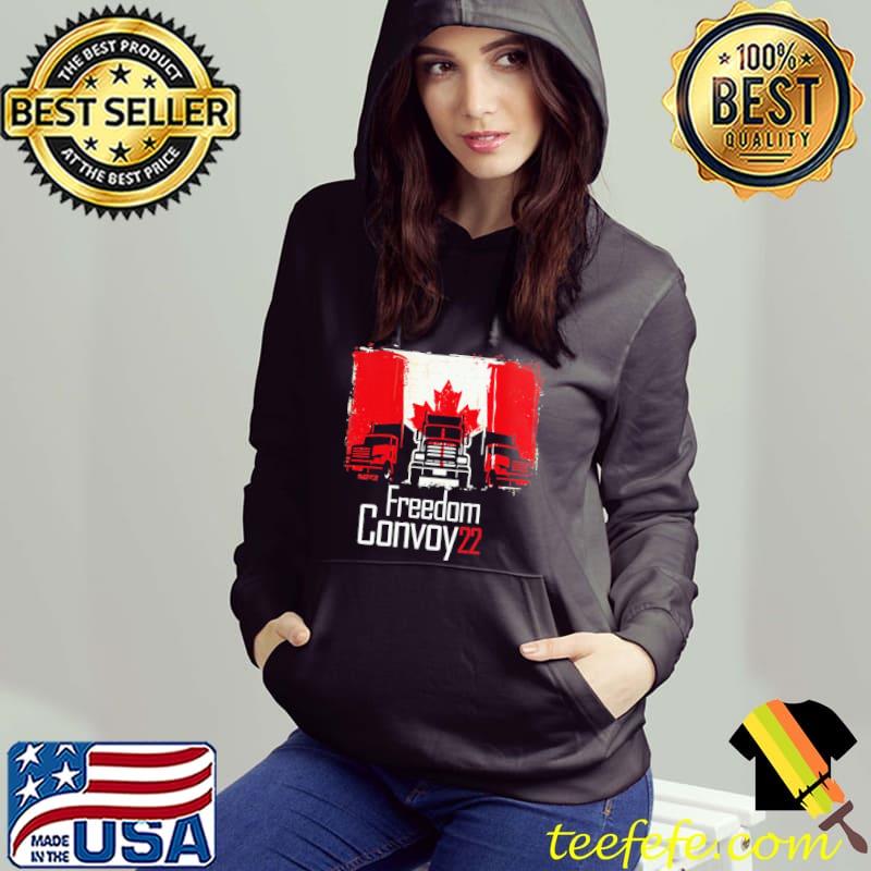 Freedom convoy 2022 canadian truckers Hoodie Freedom convoy 2022 canadian truckers Hoodie