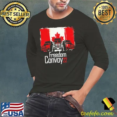 Freedom convoy 2022 canadian truckers shirt