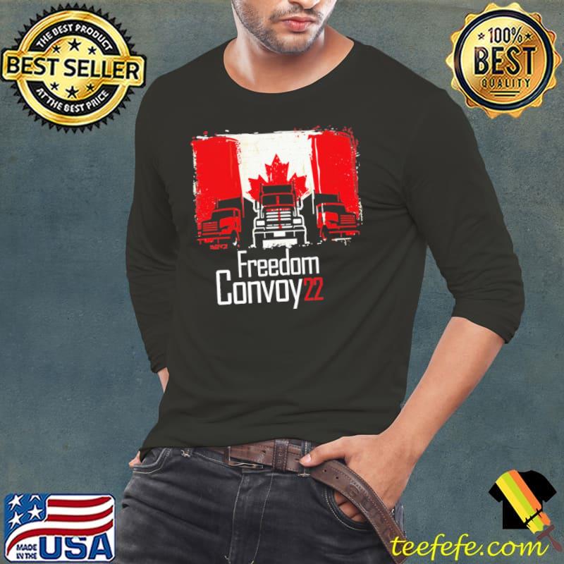 Freedom convoy 2022 canadian truckers shirt