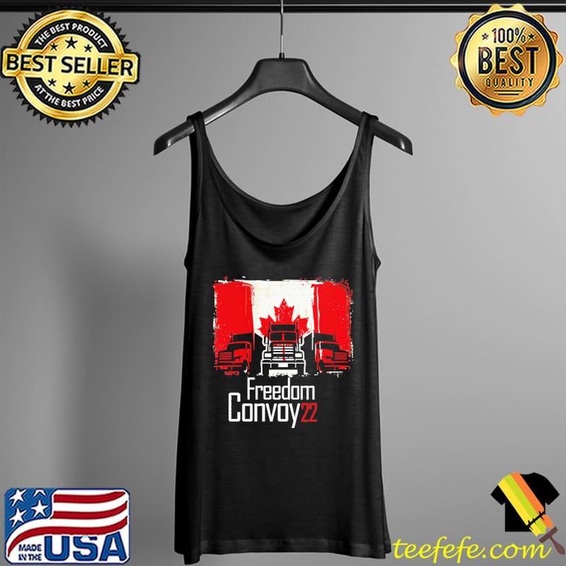 Freedom convoy 2022 canadian truckers Tank Top Freedom convoy 2022 canadian truckers Tank Top