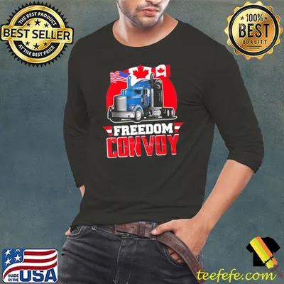 Freedom convoy 2022 support truckers mandate freedom shirt