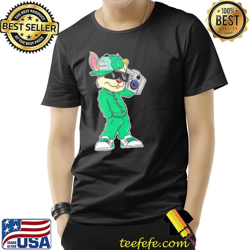 Funny 80s 90s hip hop easter bunny rabbit kid Unisex Funny 80s 90s hip hop easter bunny rabbit kid Unisex