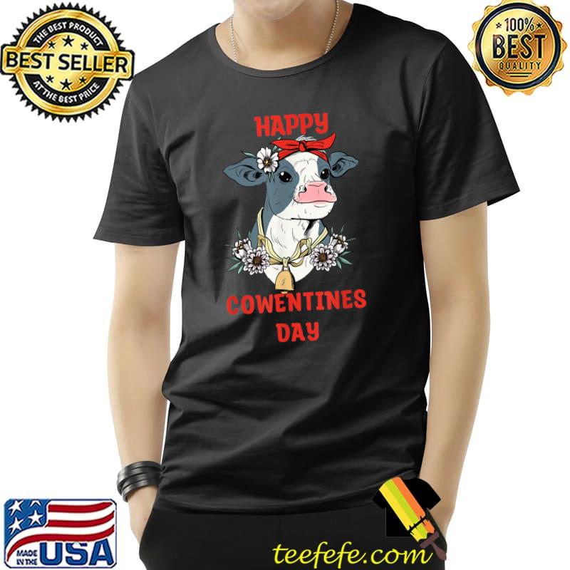Funny Cow Valentines Day , Happy Cowentines Farm T-Shirt Unisex Funny Cow Valentines Day , Happy Cowentines Farm T-Shirt Unisex