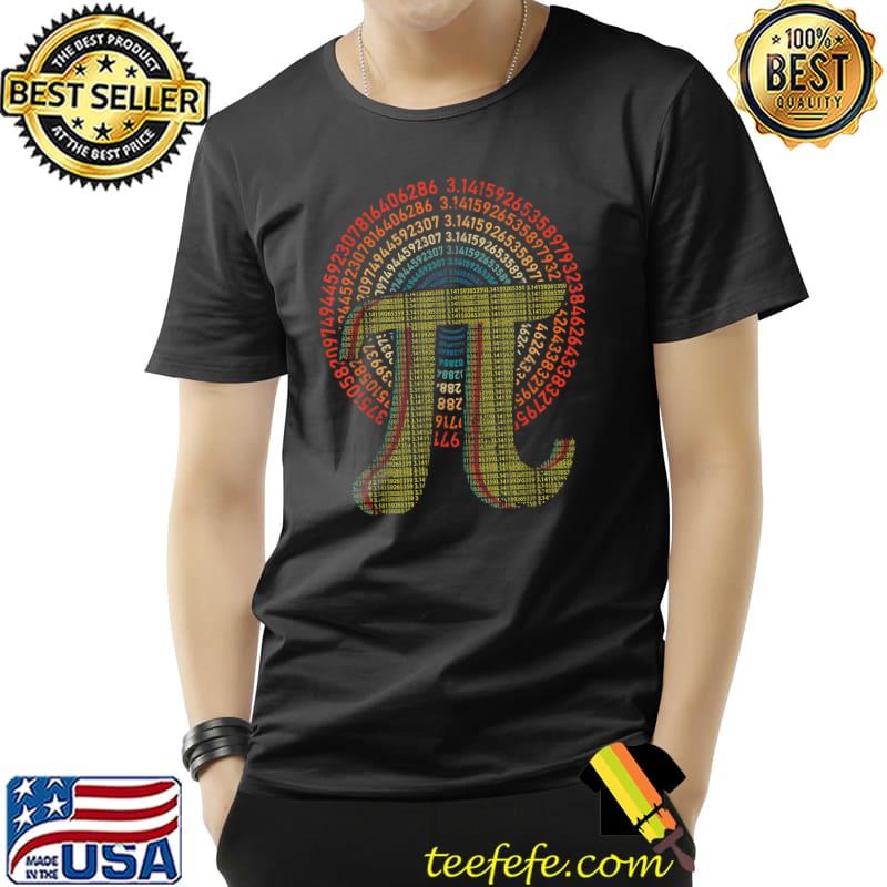 Funny Pi 3.14 Pi Vintage 3.14 Pi Math Teacher Happy Pi Day T-Shirt Unisex Funny Pi 3.14 Pi Vintage 3.14 Pi Math Teacher Happy Pi Day T-Shirt Unisex