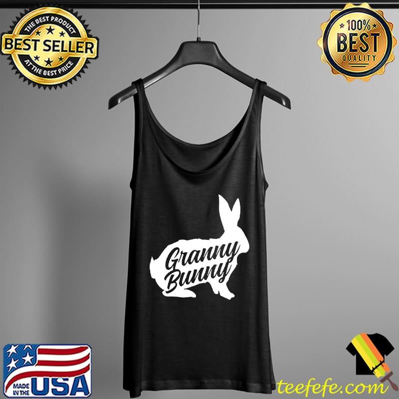 Granny easter bunny silhouette matching family women Tank Top Granny easter bunny silhouette matching family women Tank Top