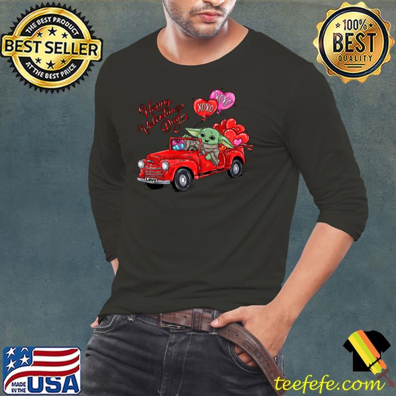 Green Baby Love Driver Valentines Day Red Car Heart Couple T-Shirt Long Sleeve Tee Green Baby Love Driver Valentines Day Red Car Heart Couple T-Shirt Long Sleeve Tee