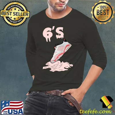 GS Atmosphere 6s Tee Shoes Dripping 6 Low GS Atmosphere T-Shirt