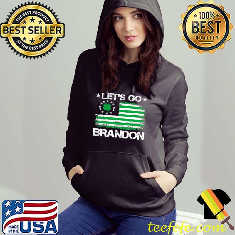 Gun American Flag Patriots Let's Go Brandon St Patricks Day T-shirt