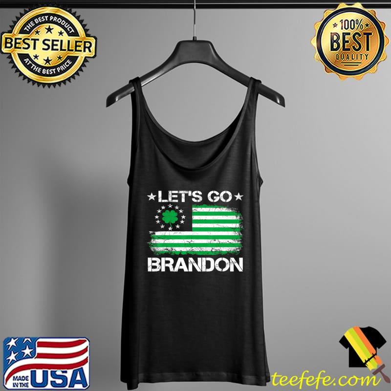 Gun American Flag Patriots Let's Go Brandon St Patricks Day T- Tank Top Gun American Flag Patriots Let's Go Brandon St Patricks Day T- Tank Top
