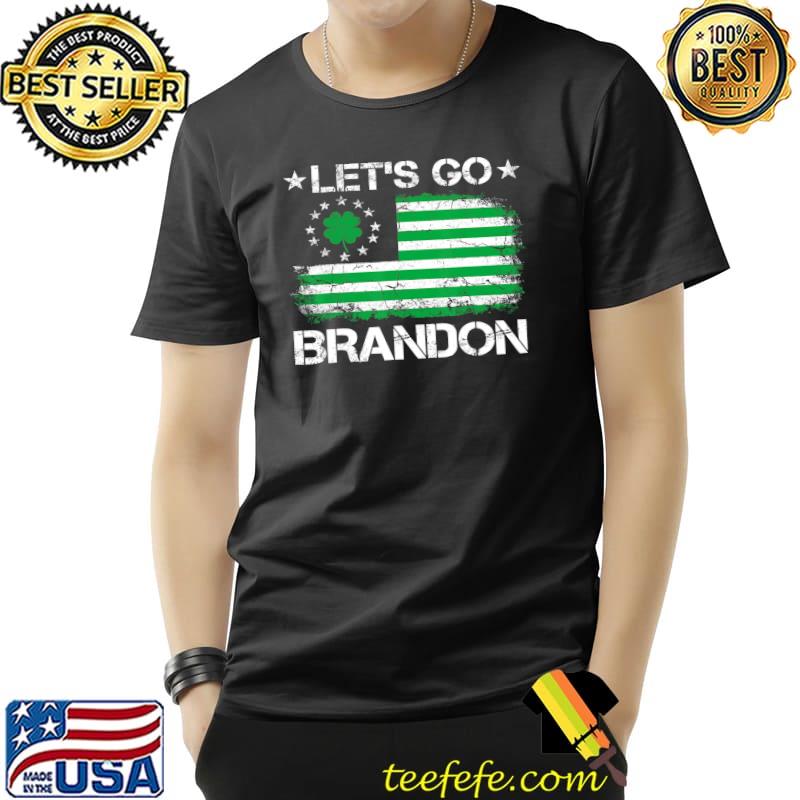 Gun American Flag Patriots Let's Go Brandon St Patricks Day T- Unisex Gun American Flag Patriots Let's Go Brandon St Patricks Day T- Unisex