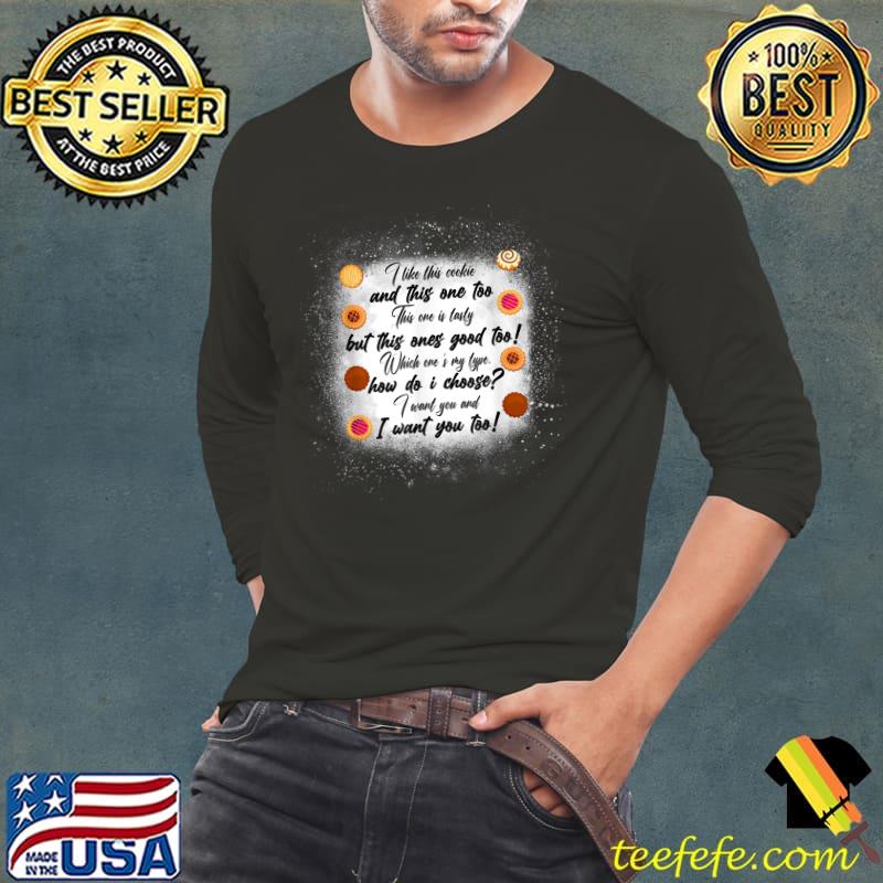 I Like This Cookie Scout for Girls Cookie Dealer Bleached T-Shirt