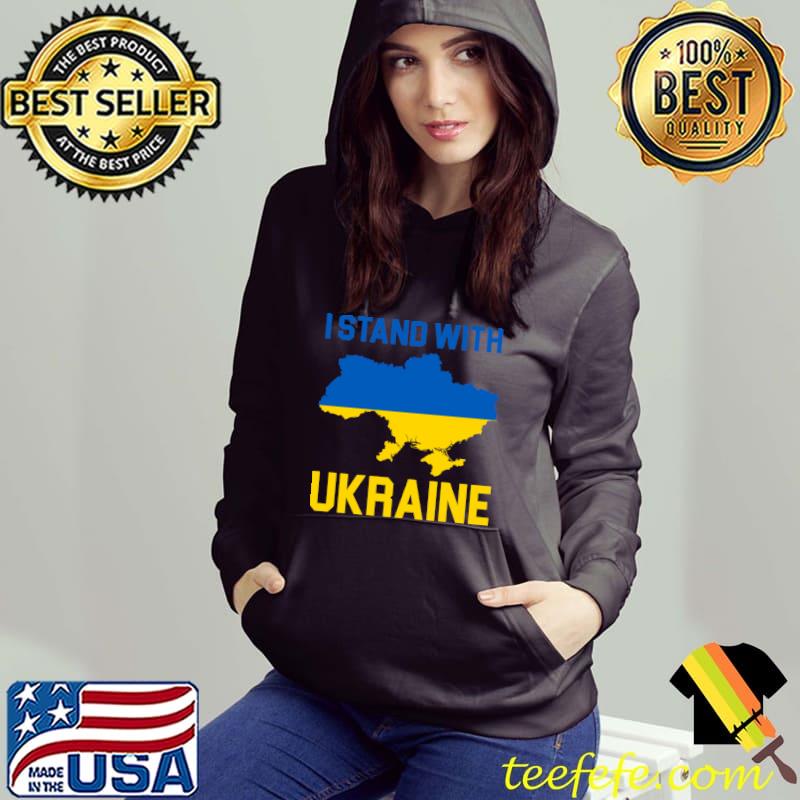 I stand with ukraine T-Shirt Hoodie I stand with ukraine T-Shirt Hoodie