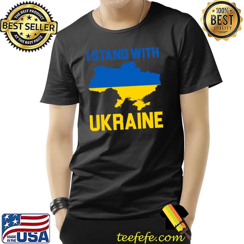 I stand with ukraine T-Shirt Unisex I stand with ukraine T-Shirt Unisex