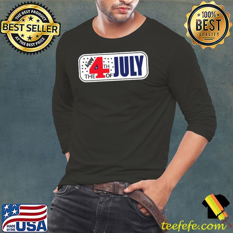 Independence Day July 4 1776 Fourth of July American Flag Premium T-Shirt Long Sleeve Tee Independence Day July 4 1776 Fourth of July American Flag Premium T-Shirt Long Sleeve Tee