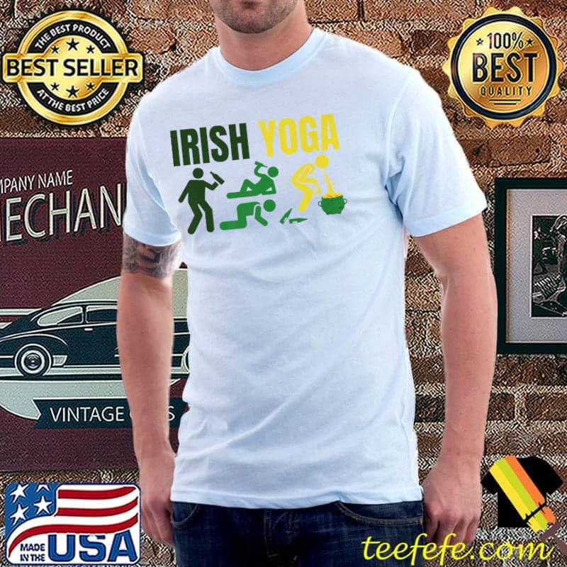 Irish Yoga Happy St. Patricks Day Irish Funny Drinking Beer Premium T-Shirt Unisex Irish Yoga Happy St. Patricks Day Irish Funny Drinking Beer Premium T-Shirt Unisex