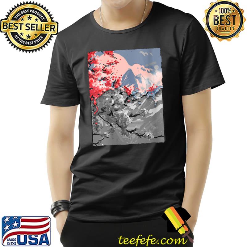 Japanese Cherry Blossom Sakura Flower T- Unisex Japanese Cherry Blossom Sakura Flower T- Unisex
