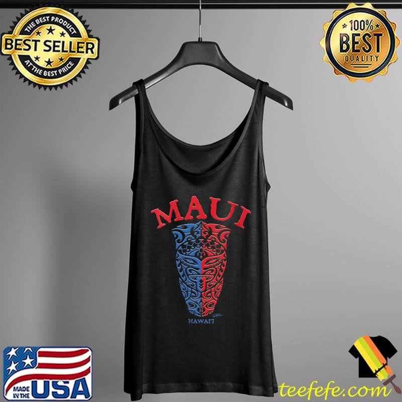 JCombs Maui, Hawaii, Tiki Mask T-Shirt Tank Top JCombs Maui, Hawaii, Tiki Mask T-Shirt Tank Top