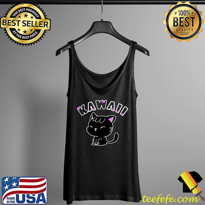 Kawaii Kitty for Cute Cat Lovers T- Tank Top Kawaii Kitty for Cute Cat Lovers T- Tank Top