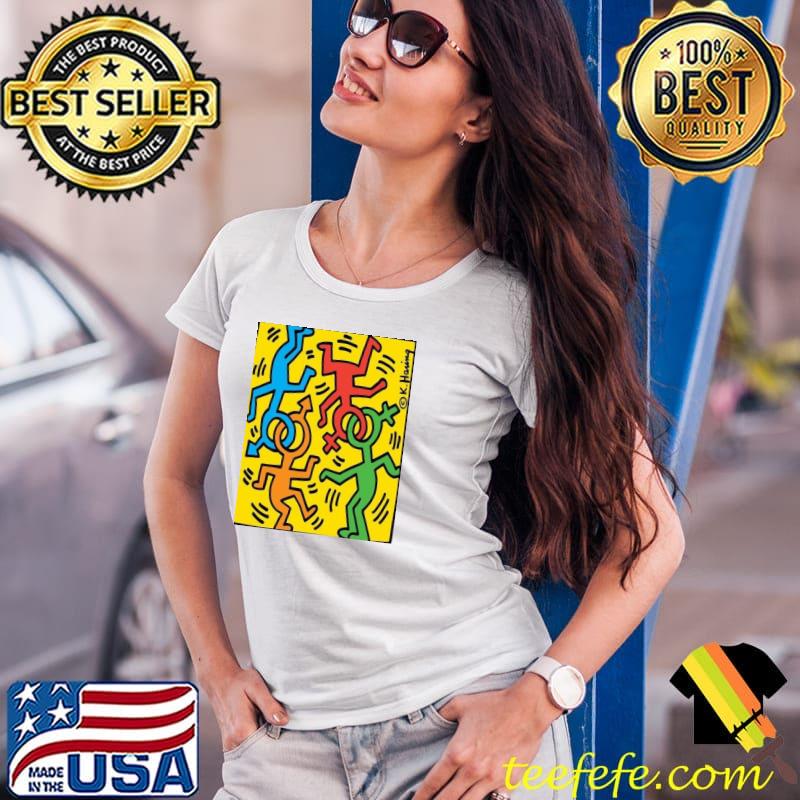 Keith haring pop art Ladies Tee Keith haring pop art Ladies Tee