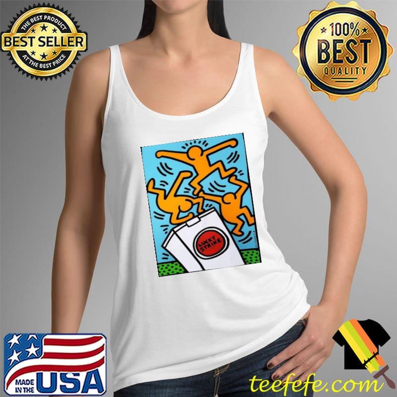 Keith Haring Pop T-Shirt Tank Top Keith Haring Pop T-Shirt Tank Top
