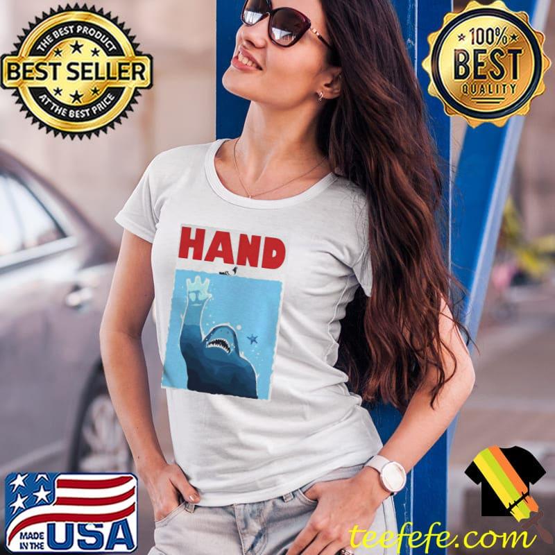 King shark hand king nomnom nanaue jaw Ladies Tee King shark hand king nomnom nanaue jaw Ladies Tee