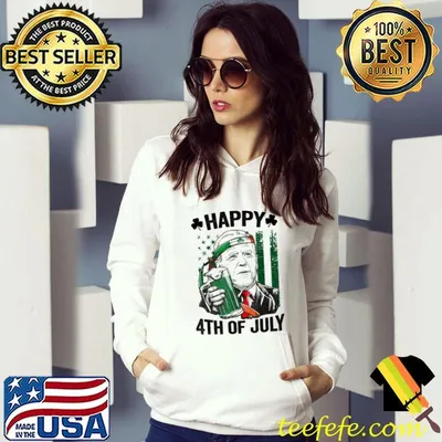 Leprechaun Biden happy 4th of july st patrick's day 2022 shirt