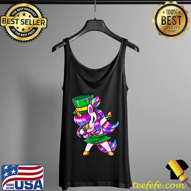 Mardi gras dabbing unicorn T-Shirt Tank Top Mardi gras dabbing unicorn T-Shirt Tank Top