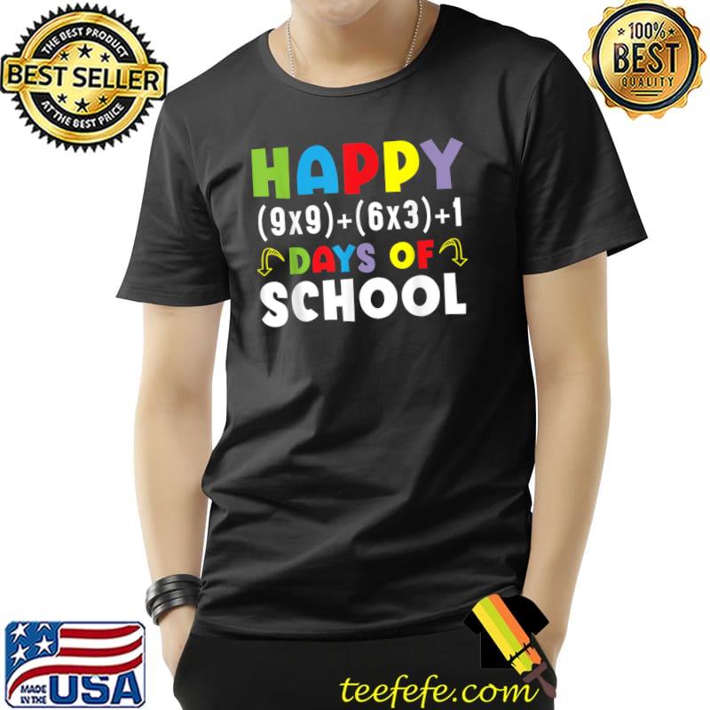 Math Formula 100 Days Of School Gift for a Math Teacher T-Shirt Unisex Math Formula 100 Days Of School Gift for a Math Teacher T-Shirt Unisex