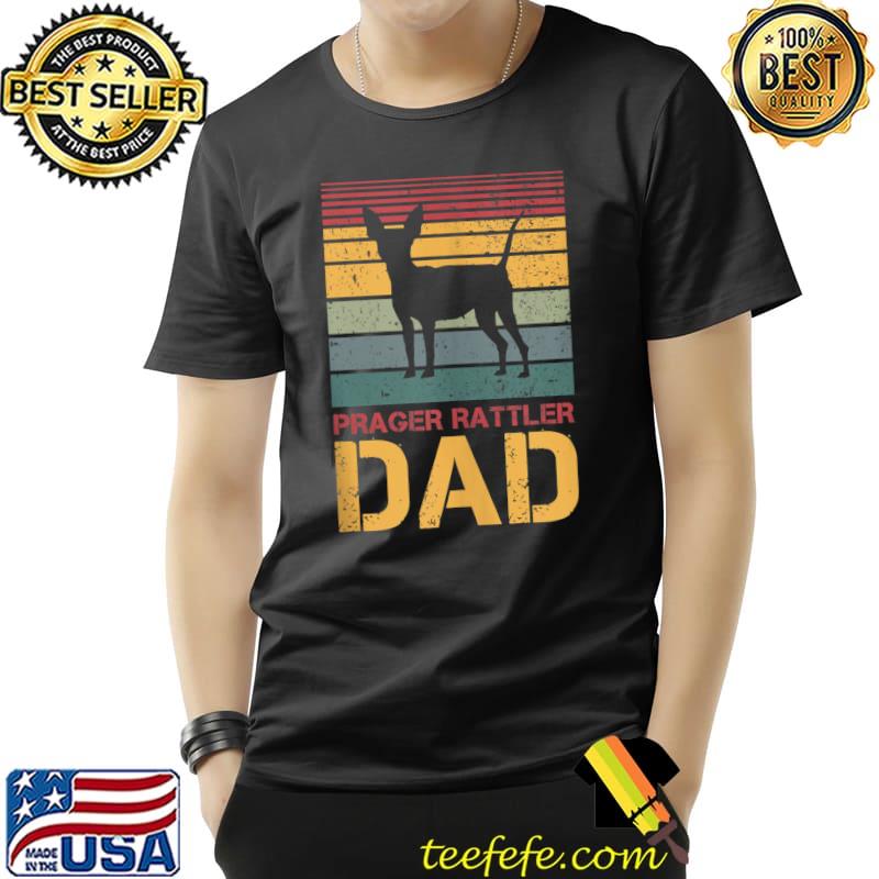 Mens Prager Rattler Dad Prague rattler vintage dog dogs paw T-Shirt Unisex Mens Prager Rattler Dad Prague rattler vintage dog dogs paw T-Shirt Unisex