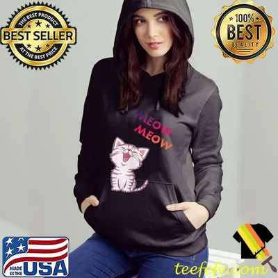 Meow Meow I Love Cats T-shirt
