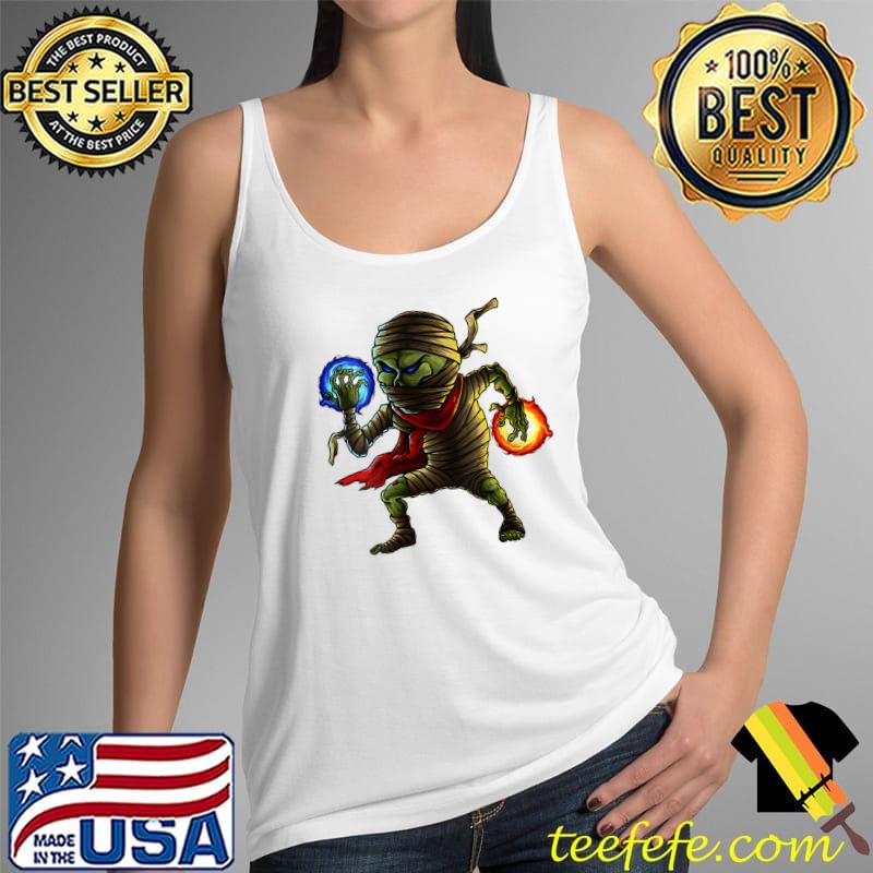 Monster Egyptian Mummy - Halloween T- Tank Top Monster Egyptian Mummy - Halloween T- Tank Top