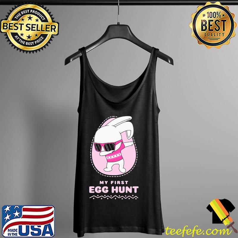 My first egg hunt easter egg hunt pink kid Tank Top My first egg hunt easter egg hunt pink kid Tank Top